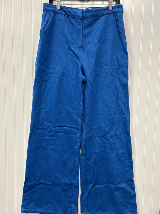 Pants Wide Leg By Lucy Paris In Blue, Size:L
