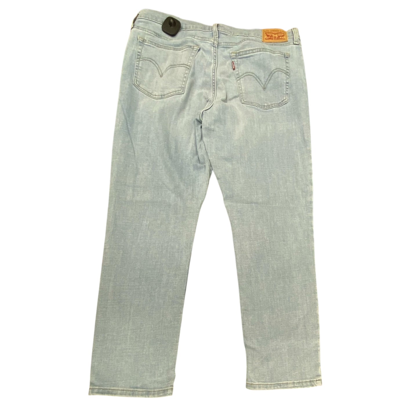 Jeans Boyfriend By Levis In Blue Denim, Size:12