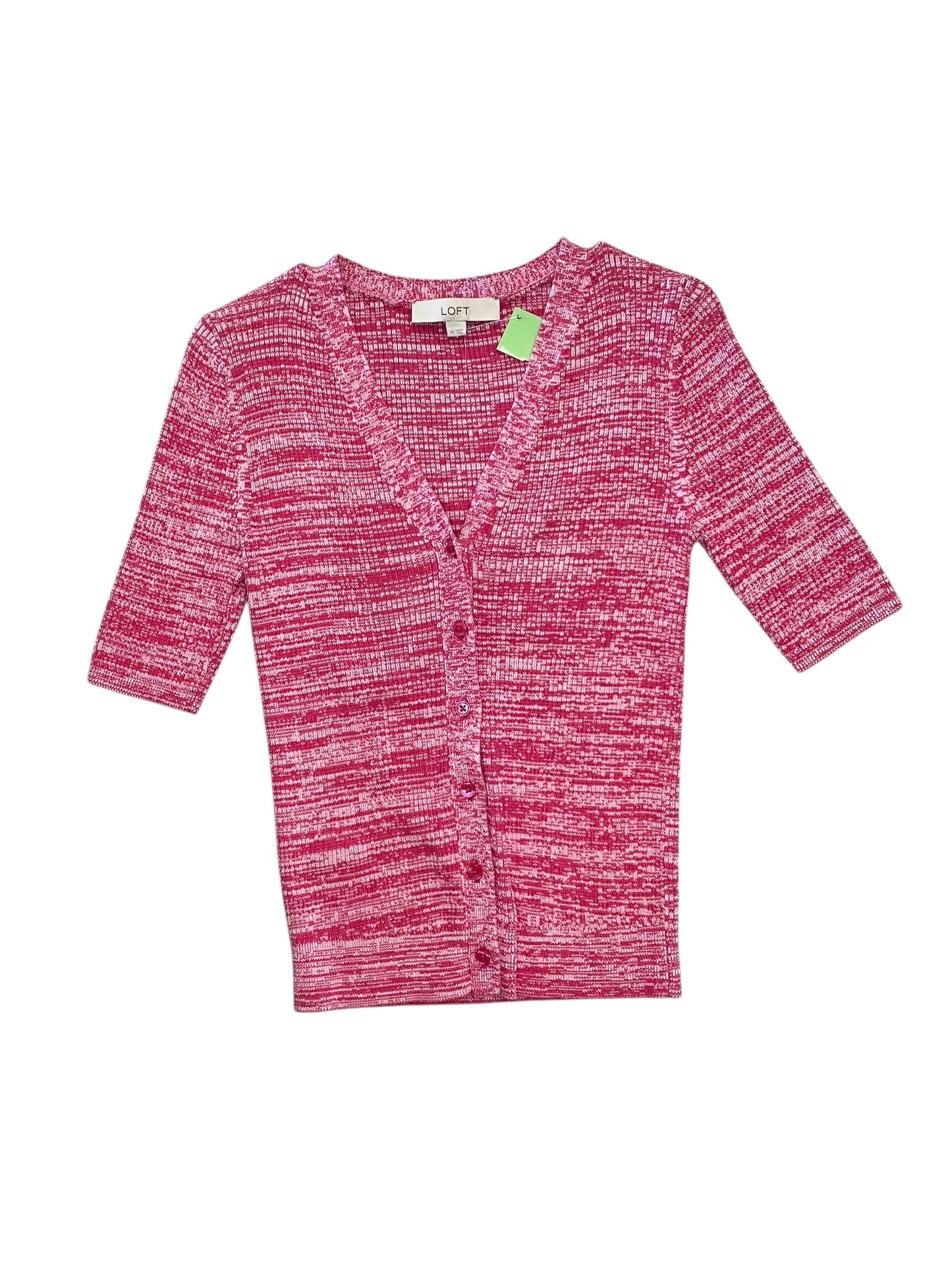 Top Ss By Loft In Pink, Size:Xs