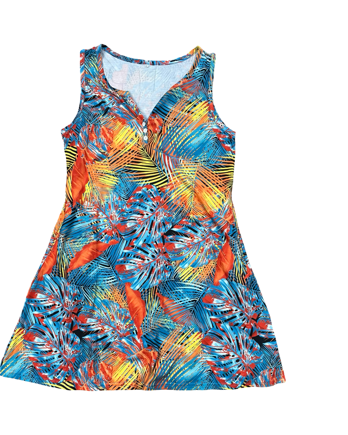 Dress Casual Midi By Clothes Mentor In Multi, Size:L