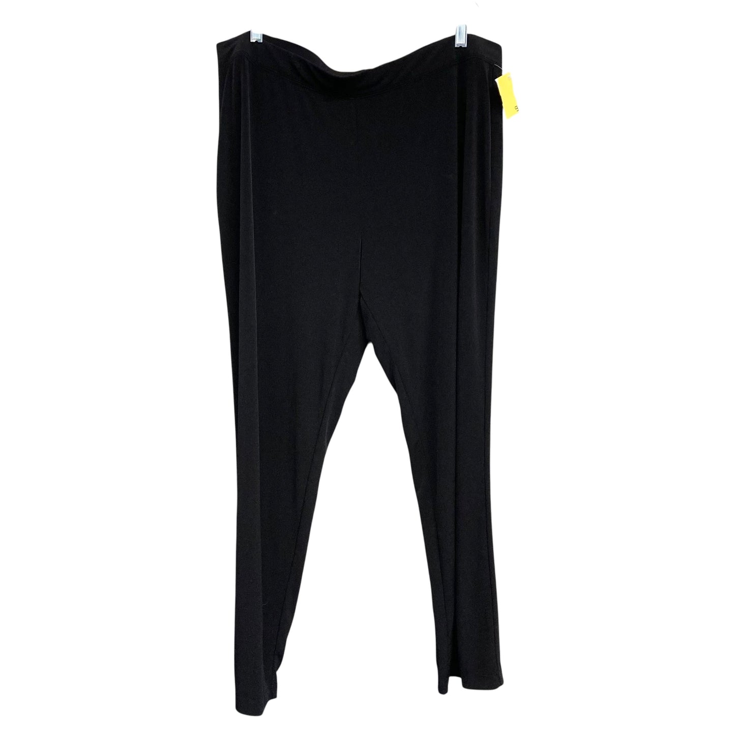 Pants Lounge By Susan Graver In Black, Size:18