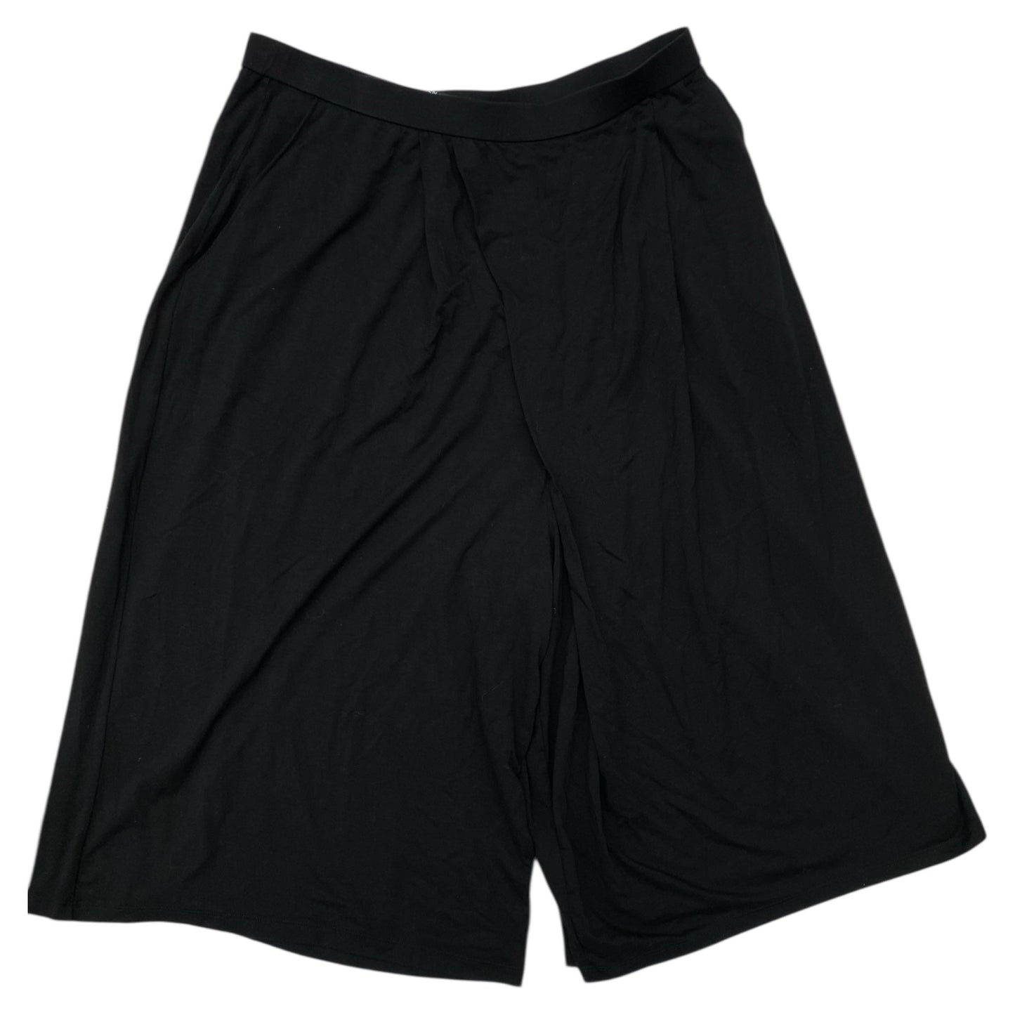 Pants Designer By Eileen Fisher In Black, Size:L