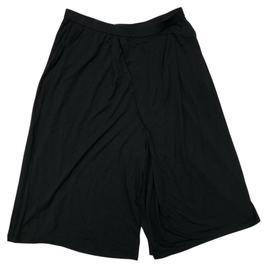 Pants Designer By Eileen Fisher In Black, Size:L