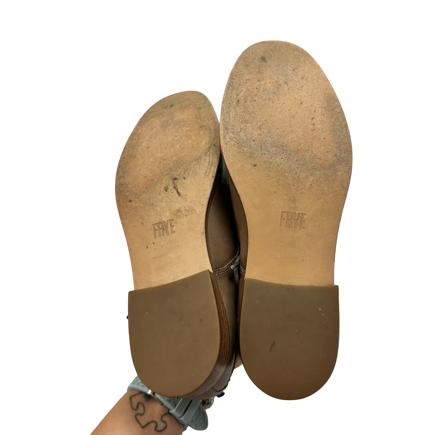 Shoes Designer By Frye In Brown, Size: 7.5