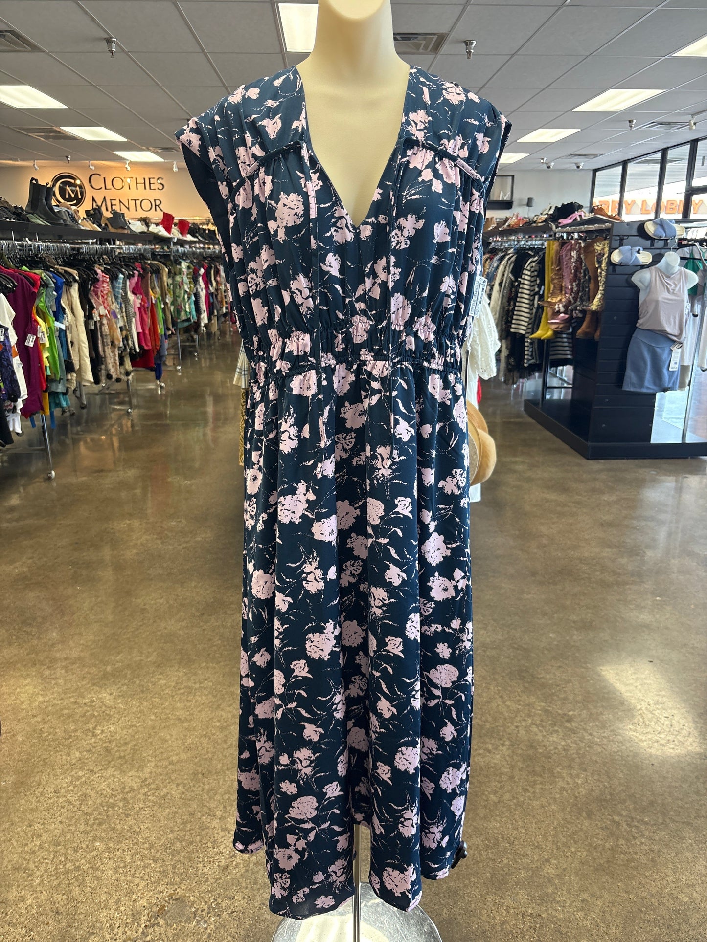 Dress Casual Maxi By Cma In Blue & Pink, Size:Xl