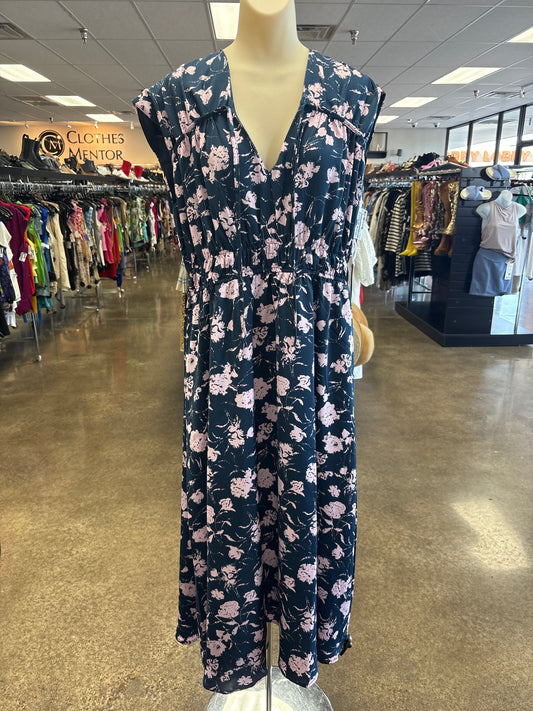 Dress Casual Maxi By Cma In Blue & Pink, Size:Xl