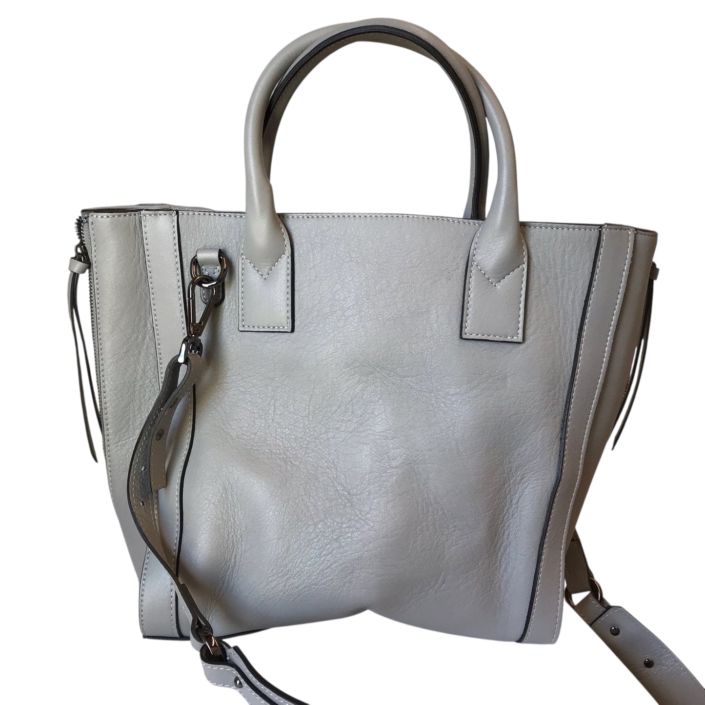 Handbag Designer By Valentino-Mario In Grey, Size:Large