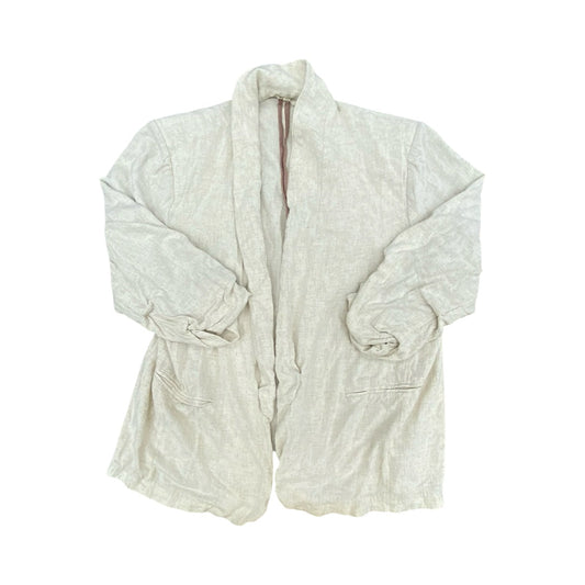 Blazer By Entro In Beige, Size:1X