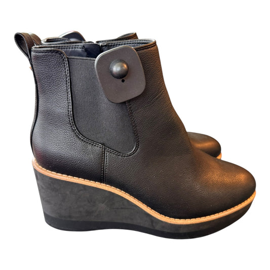 Boots Ankle Heels By Kelly And Katie In Black, Size:11