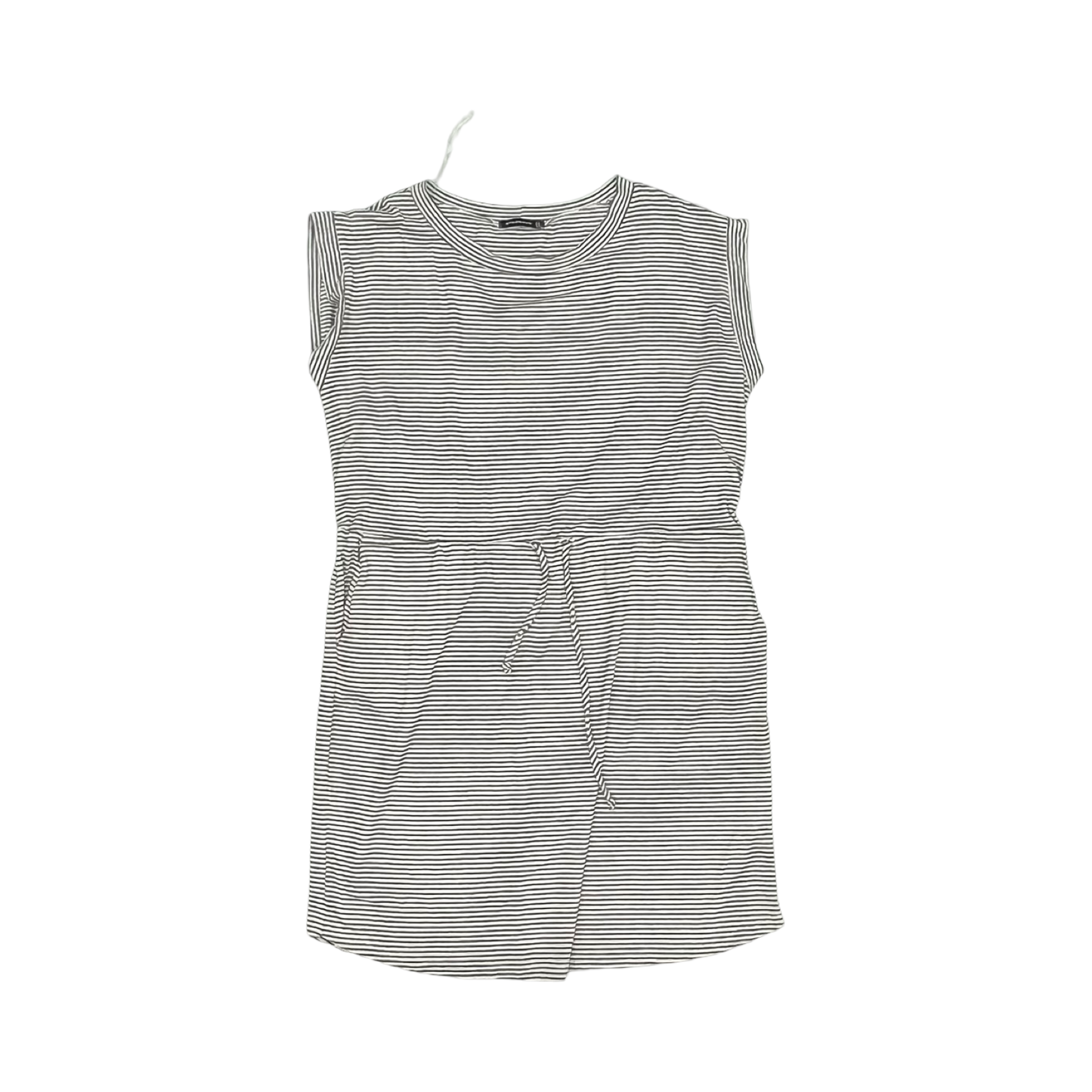 Dress Casual Short By Staccato In Grey & White, Size:M