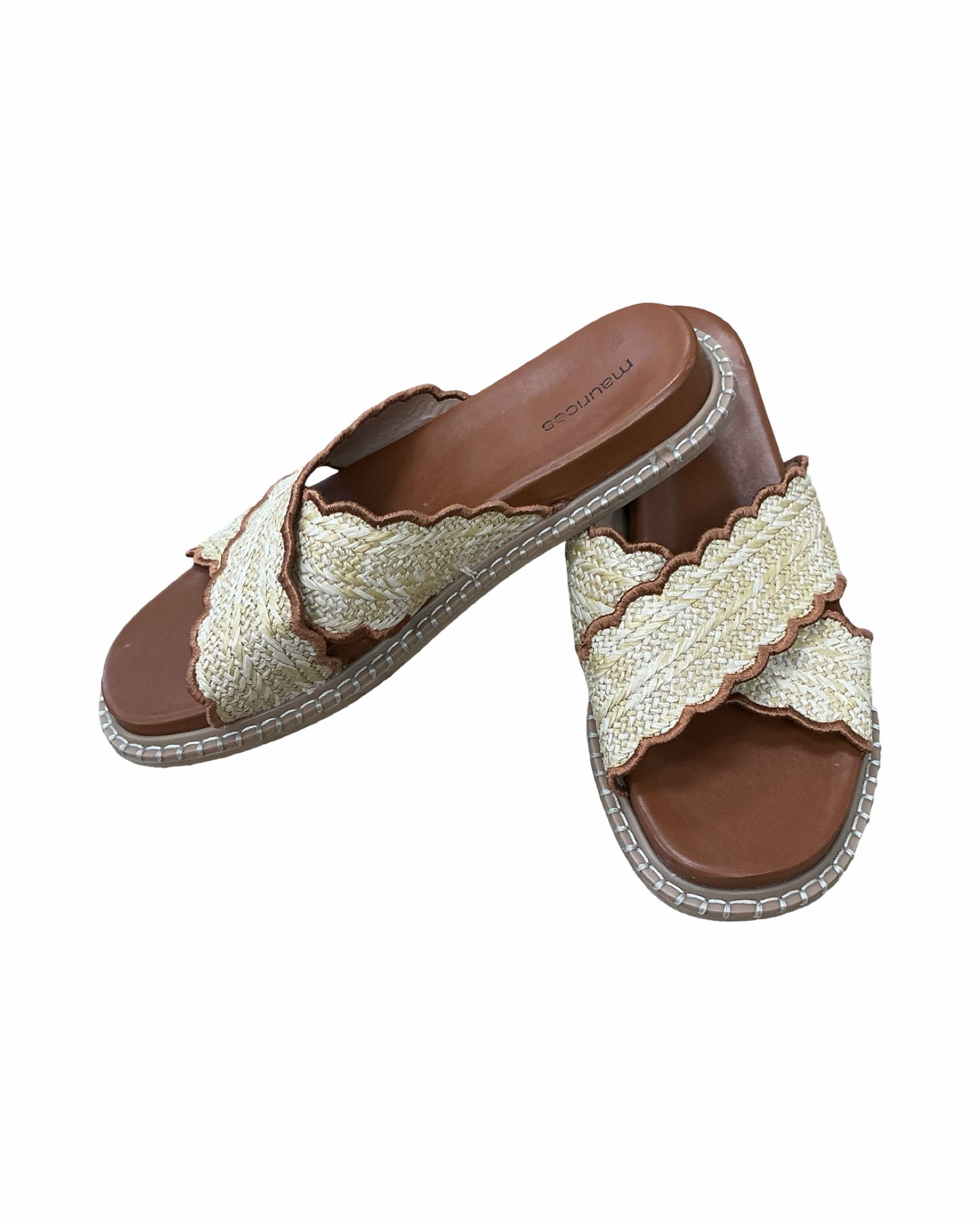 Sandals Flats By Maurices In Brown, Size:10