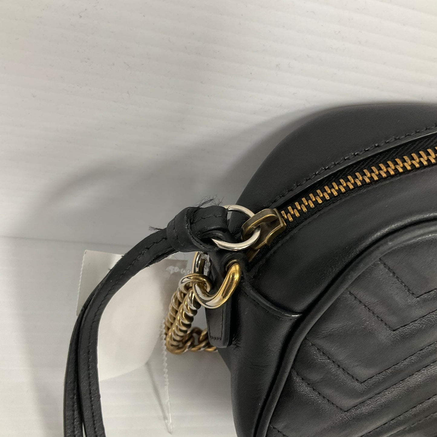 Crossbody Luxury Designer By Gucci, Size: Small