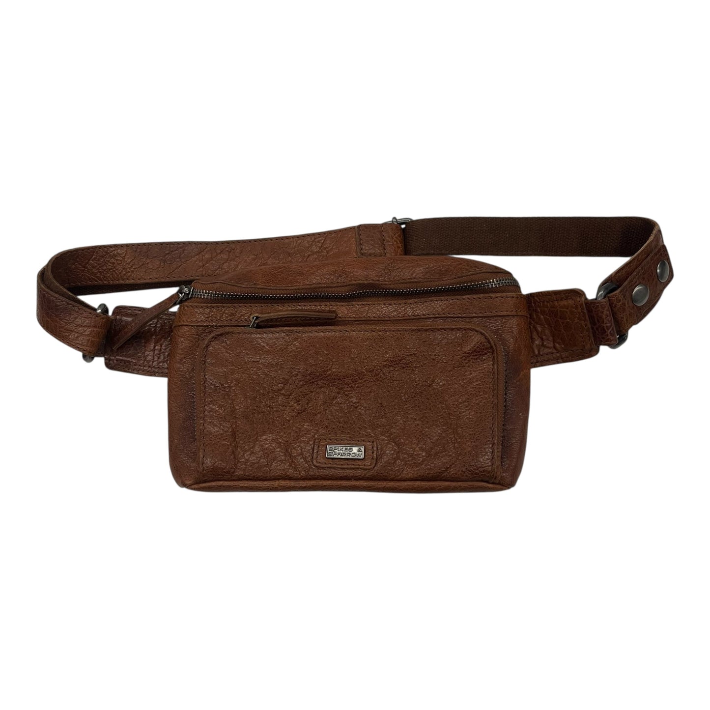 Belt Bag Leather By Clothes Mentor In Brown, Size:Medium