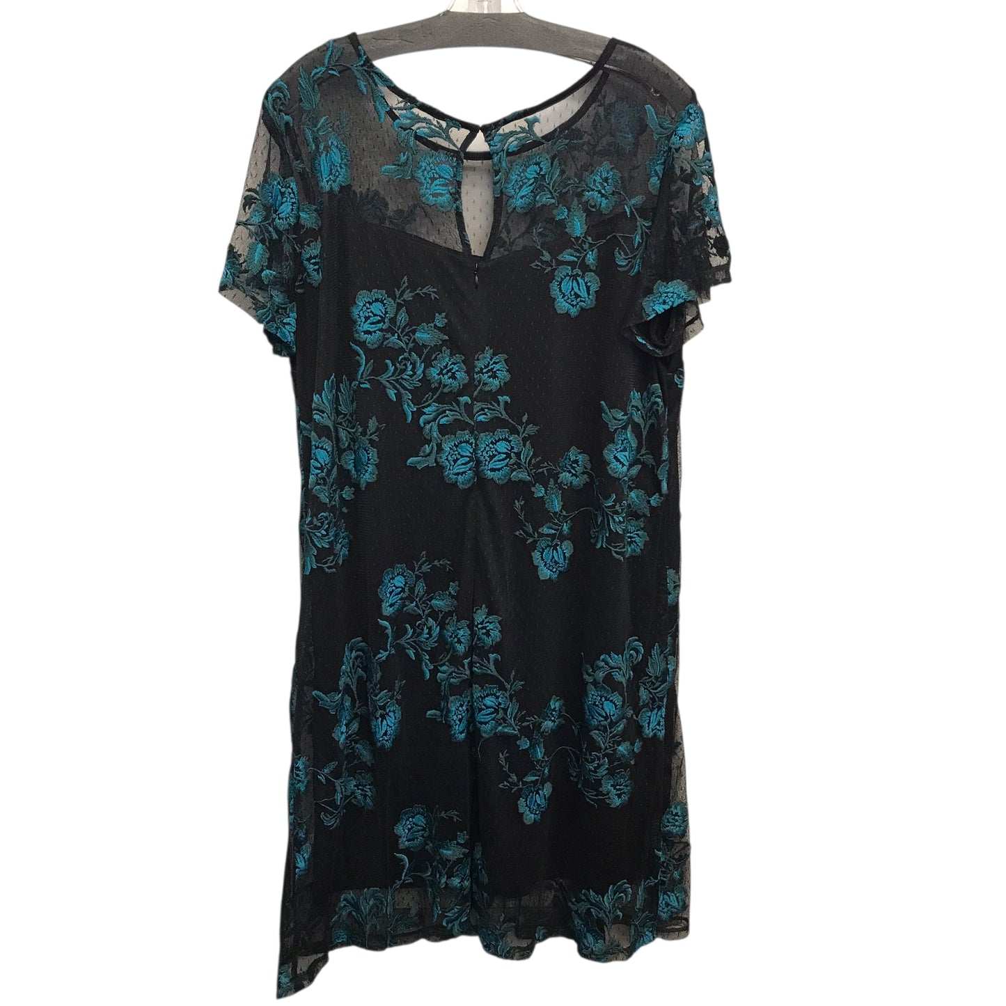 Dress Party Short By Lane Bryant In Black, Size:1X