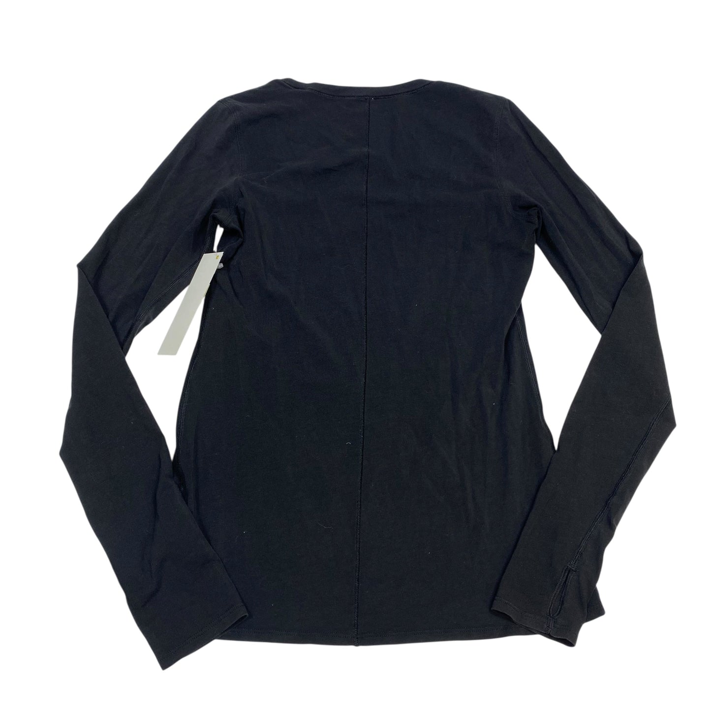 Athletic Top Ls Crewneck By Lululemon In Black, Size:S
