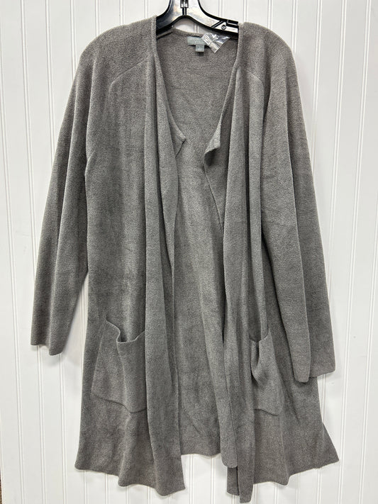 Sweater Cardigan By Barefoot Dreams In Grey, Size:Xl