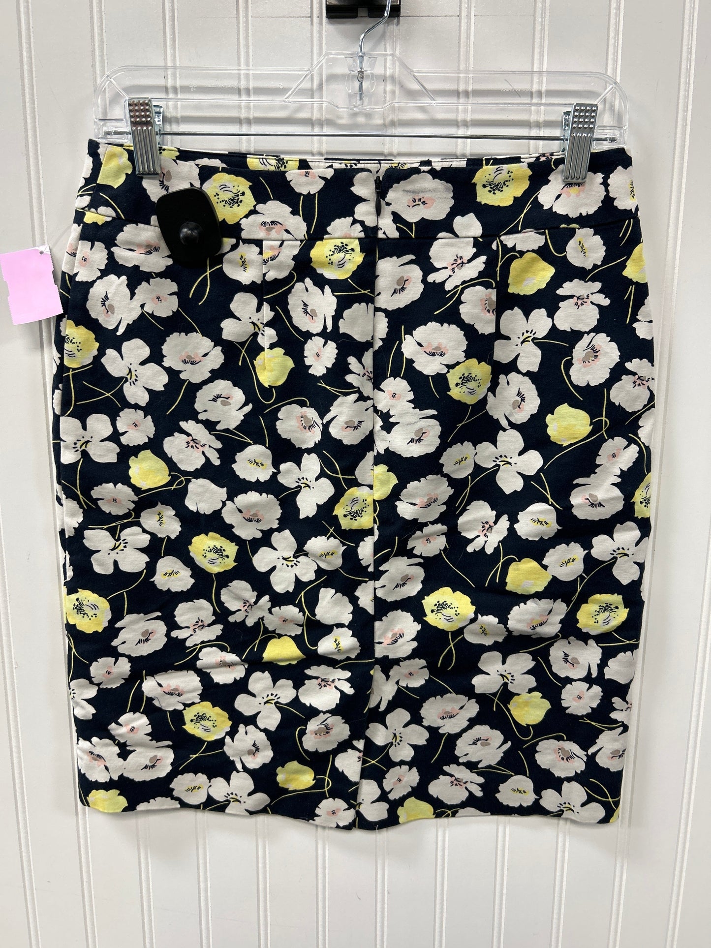 Skirt Midi By Ann Taylor In Navy, Size:6P