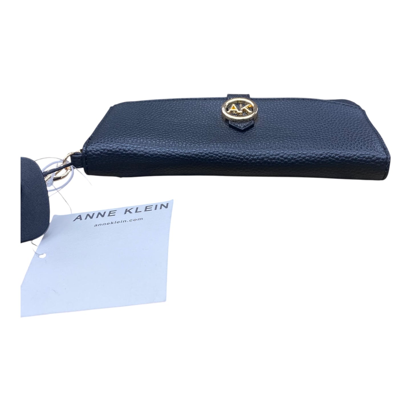 Wallet By Anne Klein In Black, Size:Medium