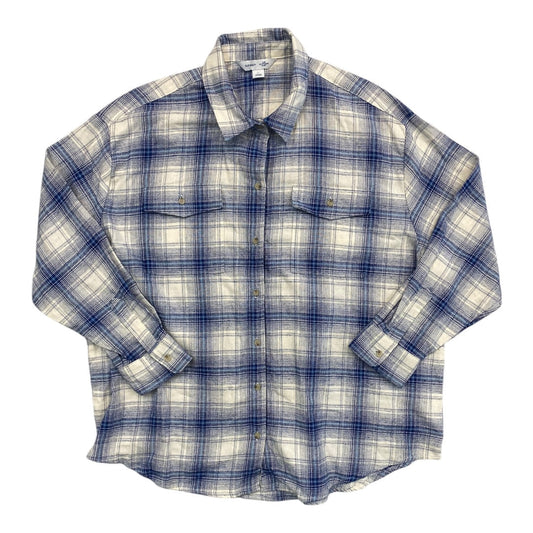 Top Ls By Old Navy In Blue & White, Size:Xl