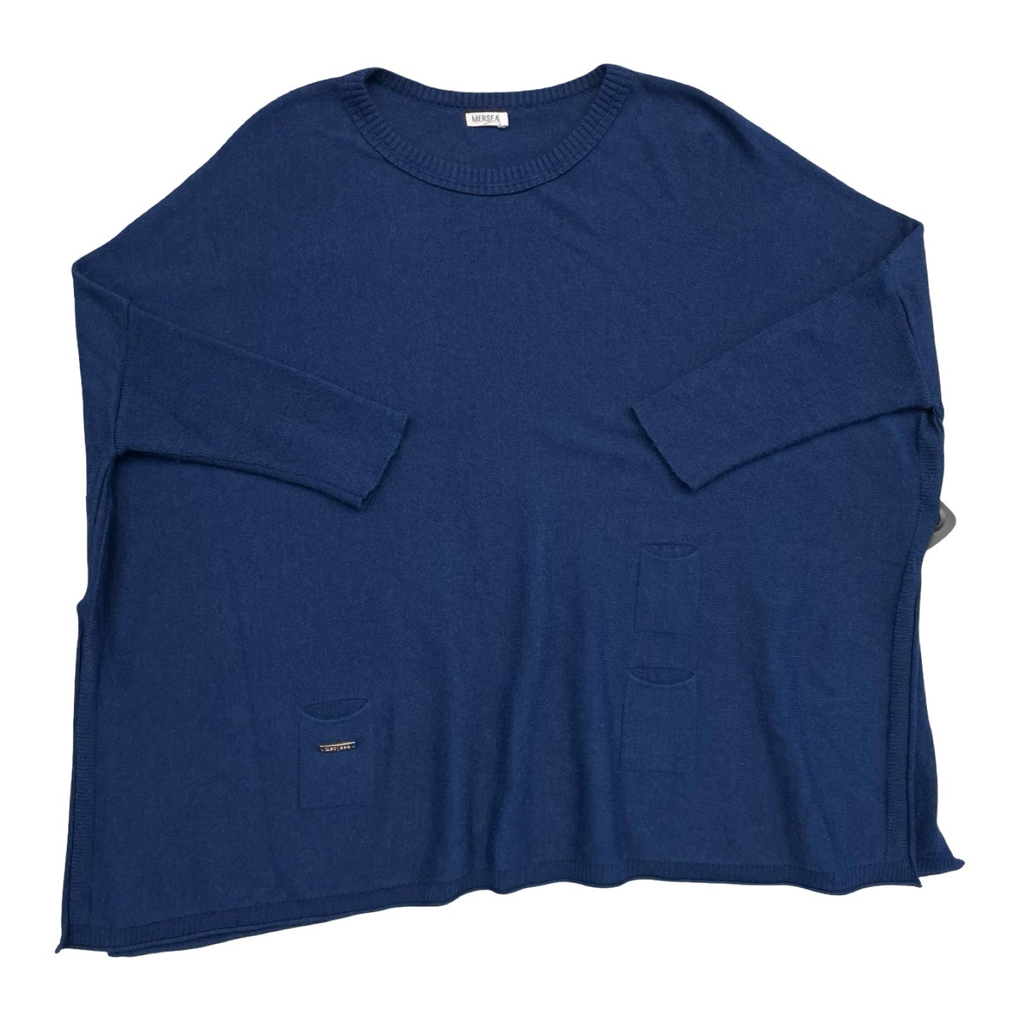 Sweater By Mer Sea In Blue, Size:Osfm