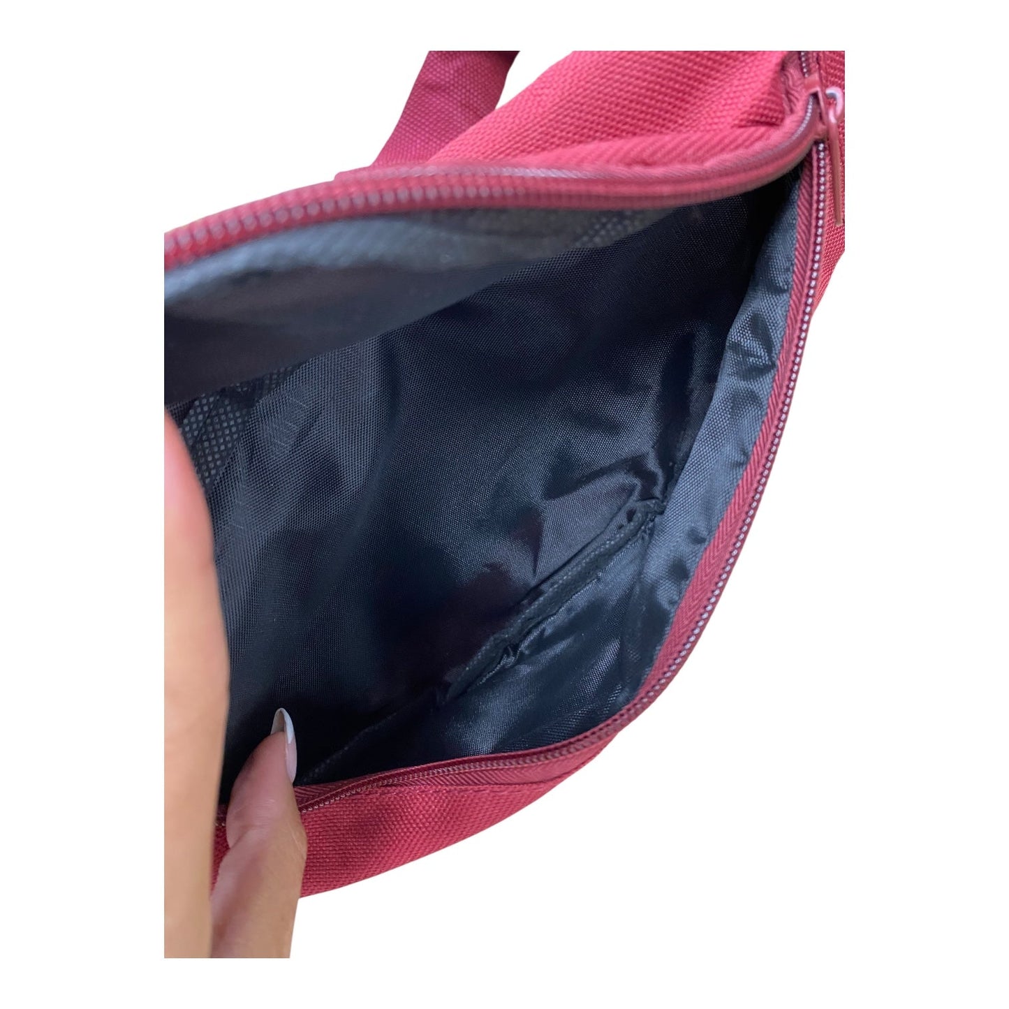 Belt Bag By Clothes Mentor In Maroon, Size:Medium