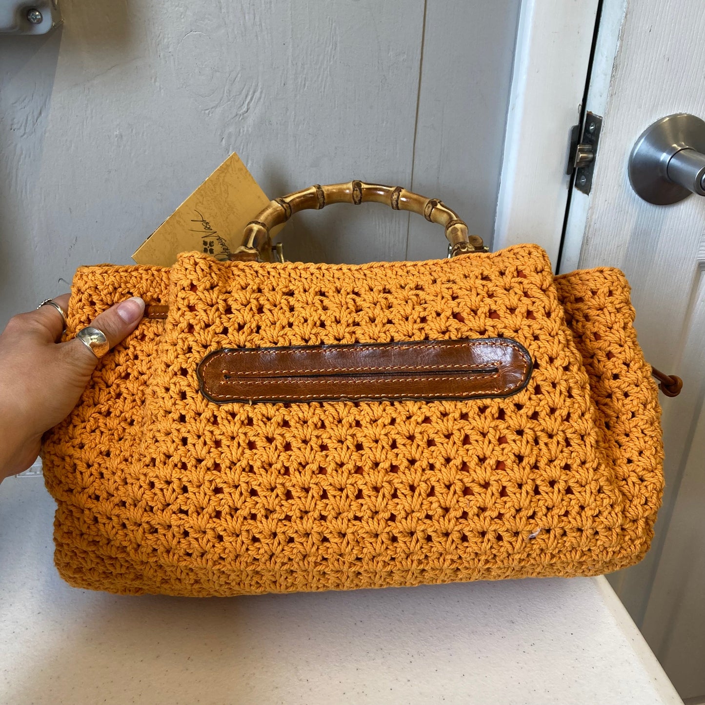 Handbag Designer By Patricia Nash In Orange, Size:Medium