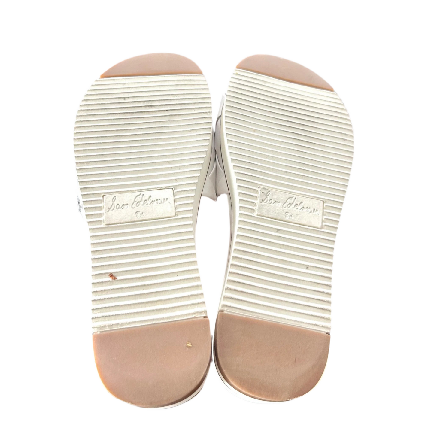 Sandals Flats By Sam Edelman In White, Size: 8.5