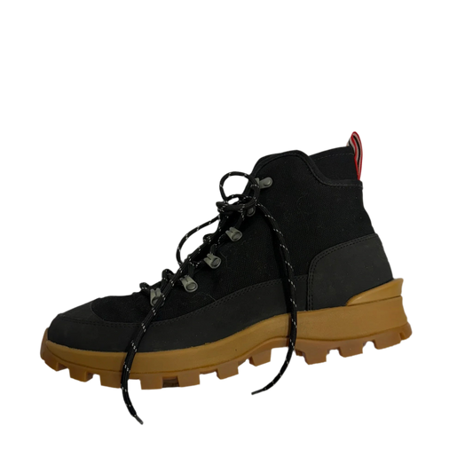 Boots Combat By Hunter In Black, Size: 9