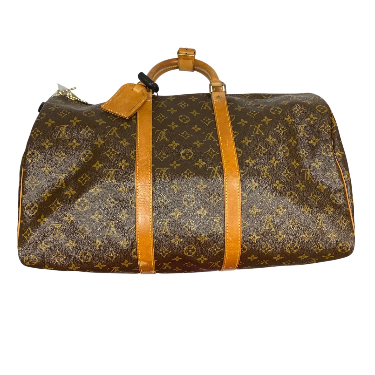 Duffle And Weekender Luxury Designer By Louis Vuitton In Brown, Size:Medium