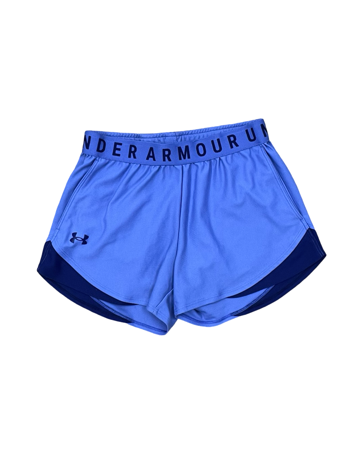 Athletic Shorts By Under Armour In Blue, Size:Xs