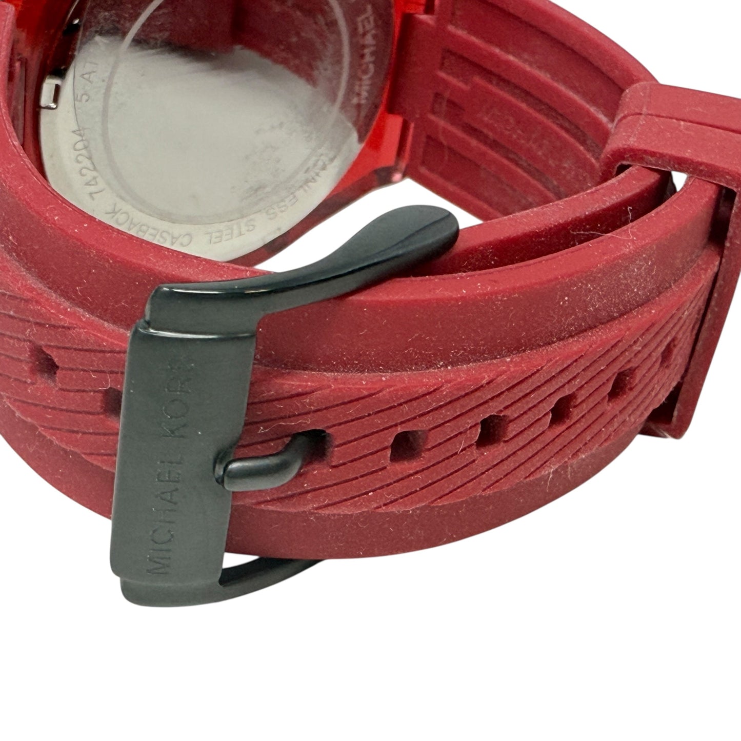 Lennox MK8960 Silicone Band Watch By Michael By Michael Kors