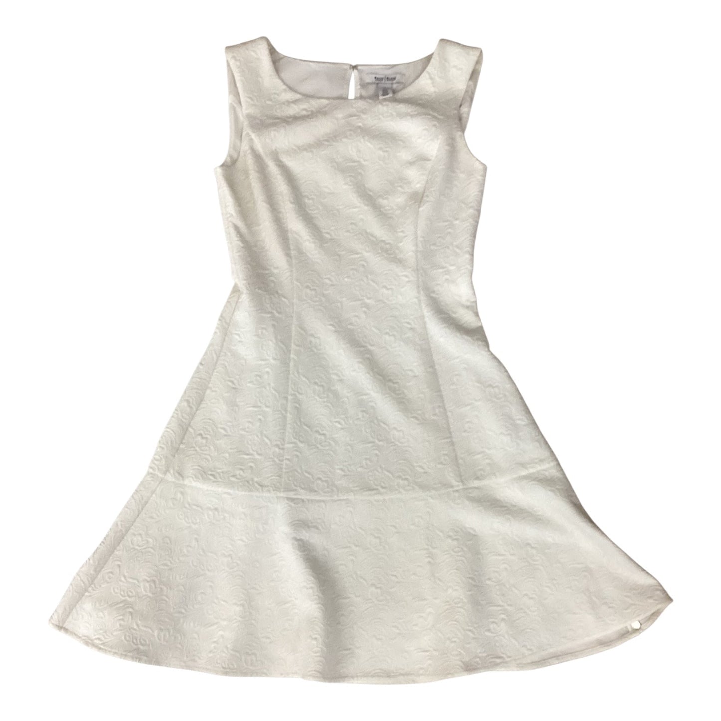 Dress Casual Short By White House Black Market In White, Size:8