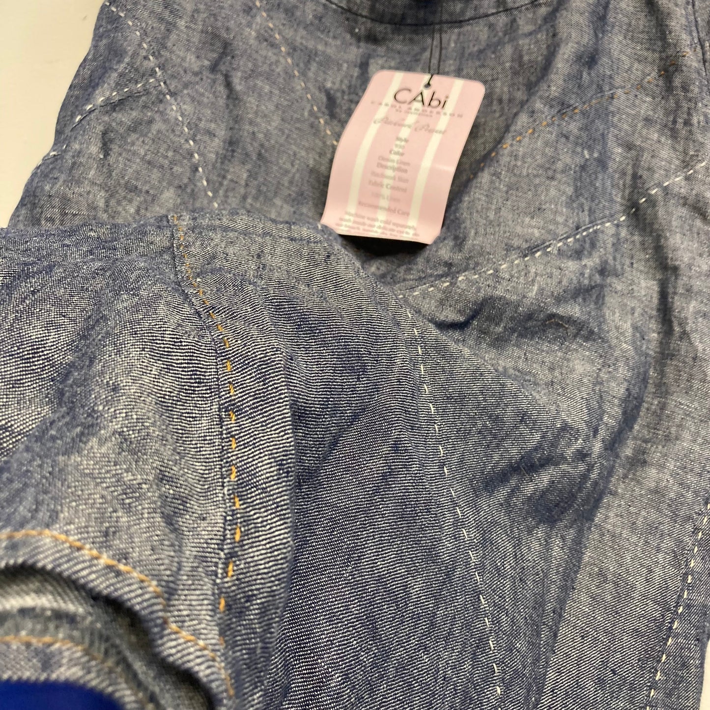 Skirt Mini & Short By Cabi In Blue Denim, Size:8