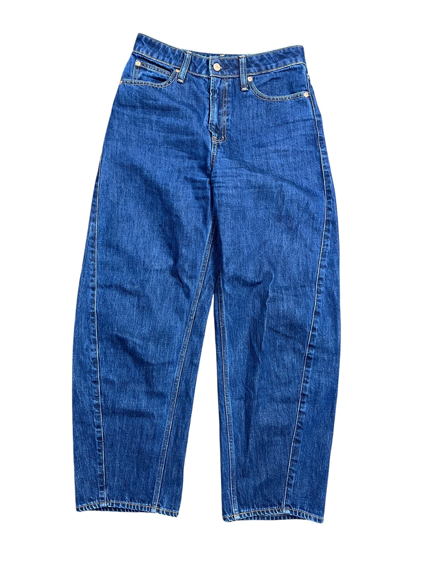 Jeans Boyfriend By Gap In Blue Denim, Size:6