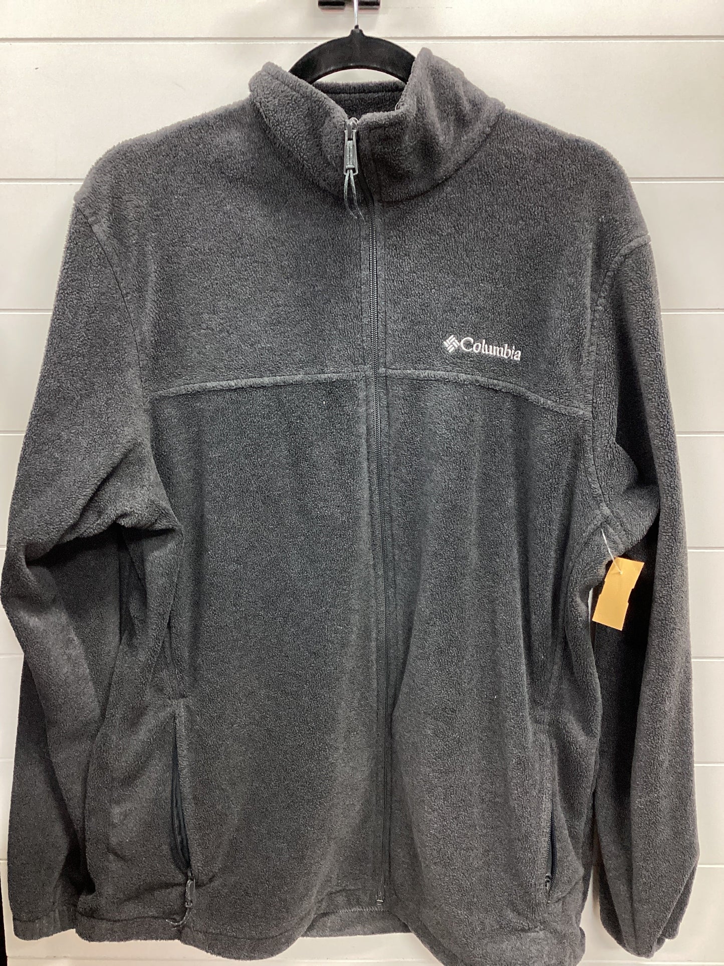 Jacket Fleece By Columbia In Grey, Size:L