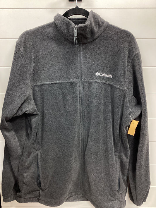 Jacket Fleece By Columbia In Grey, Size:L