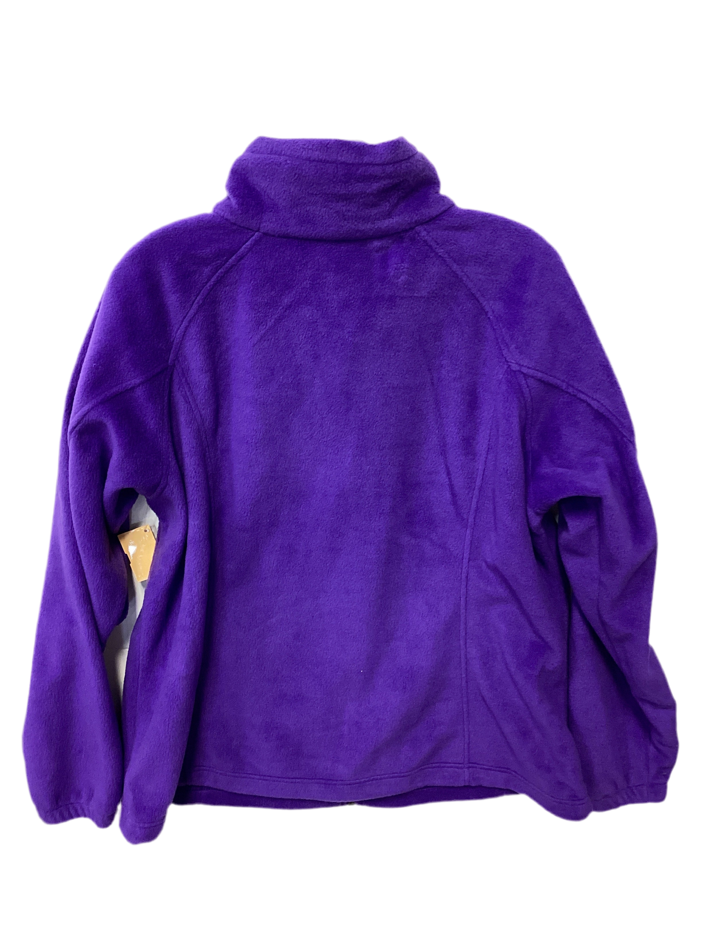 Athletic Jacket By Columbia In Purple, Size:1X