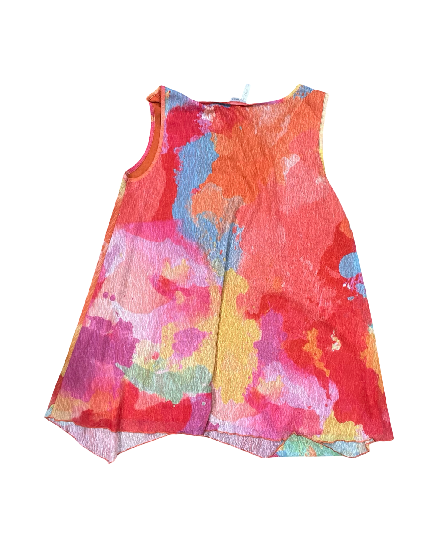 Top Sleeveless By Ethyl In Orange & Pink, Size:M