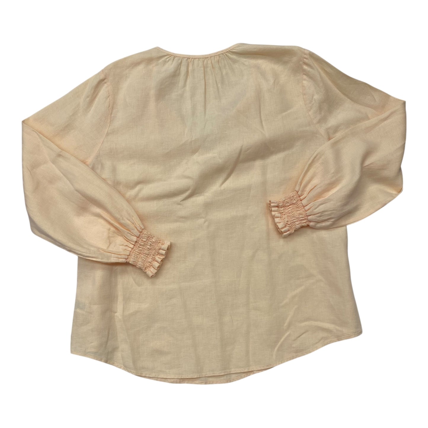 Top Ls By Cloth & Stone In Peach, Size:Xl