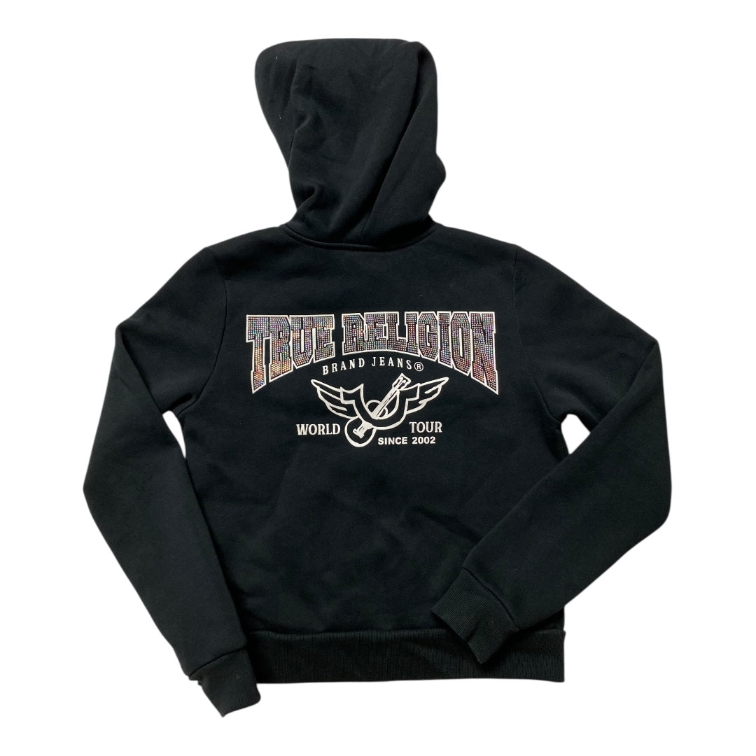 Sweatshirt Hoodie By True Religion In Black, Size:M