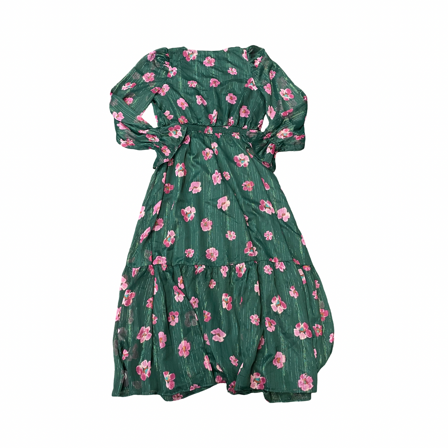 Dress Party Long By Loft In Green, Size:S