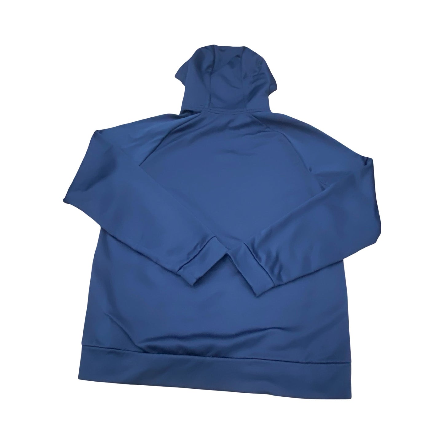 Athletic Sweatshirt Hoodie By Nike In Navy, Size:M