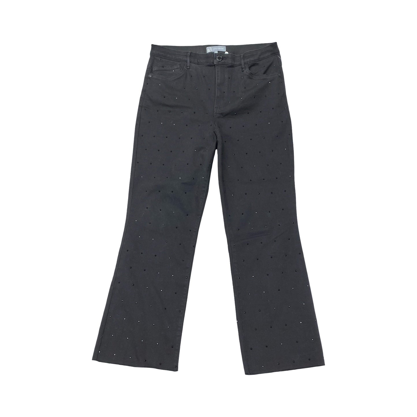 Pants Wide Leg By Wit & Wisdom In Black, Size:14