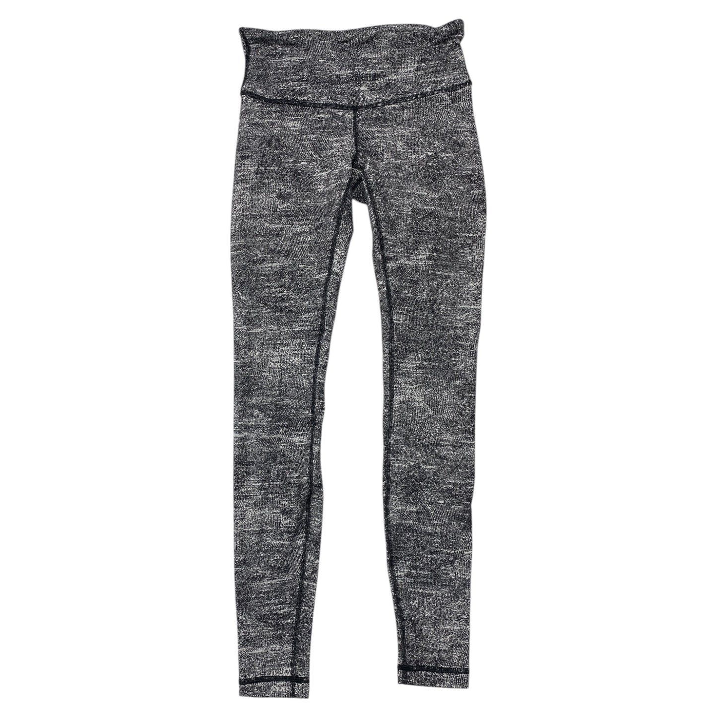 Athletic Leggings By Lululemon In Grey, Size:4