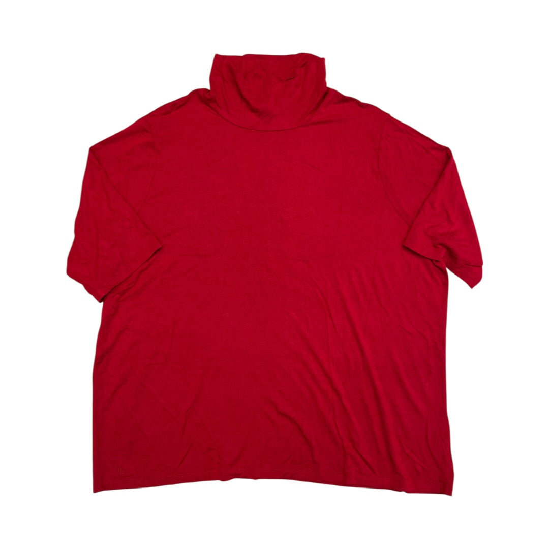 Top Ss By Lauren By Ralph Lauren In Red, Size:3X