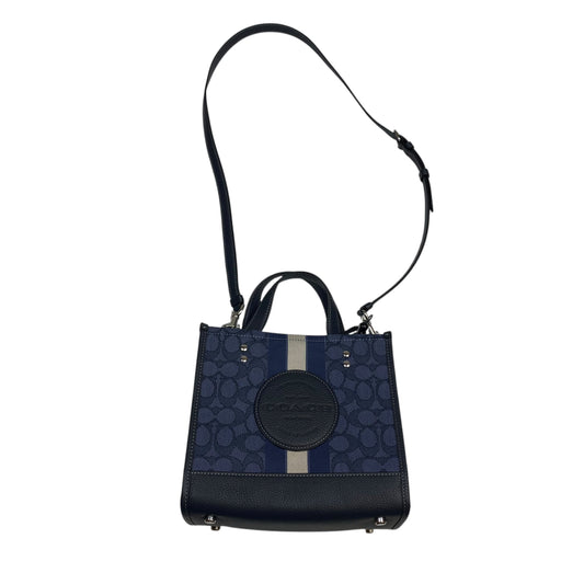 Crossbody Designer By Coach In Blue, Size:Small