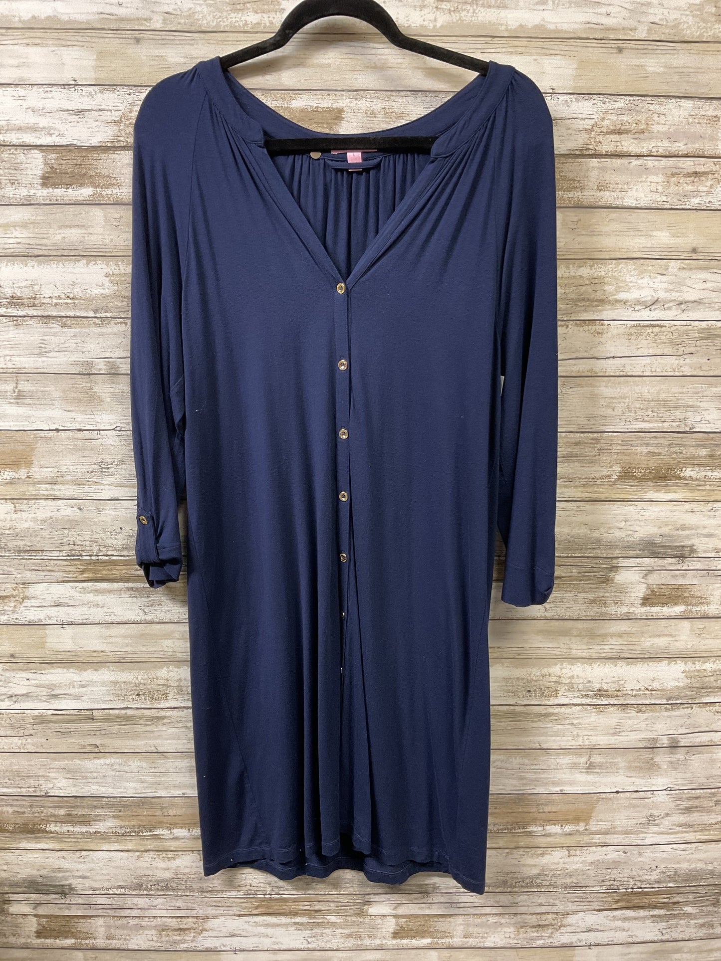 Dress Casual Short By Lilly Pulitzer In Navy, Size:L