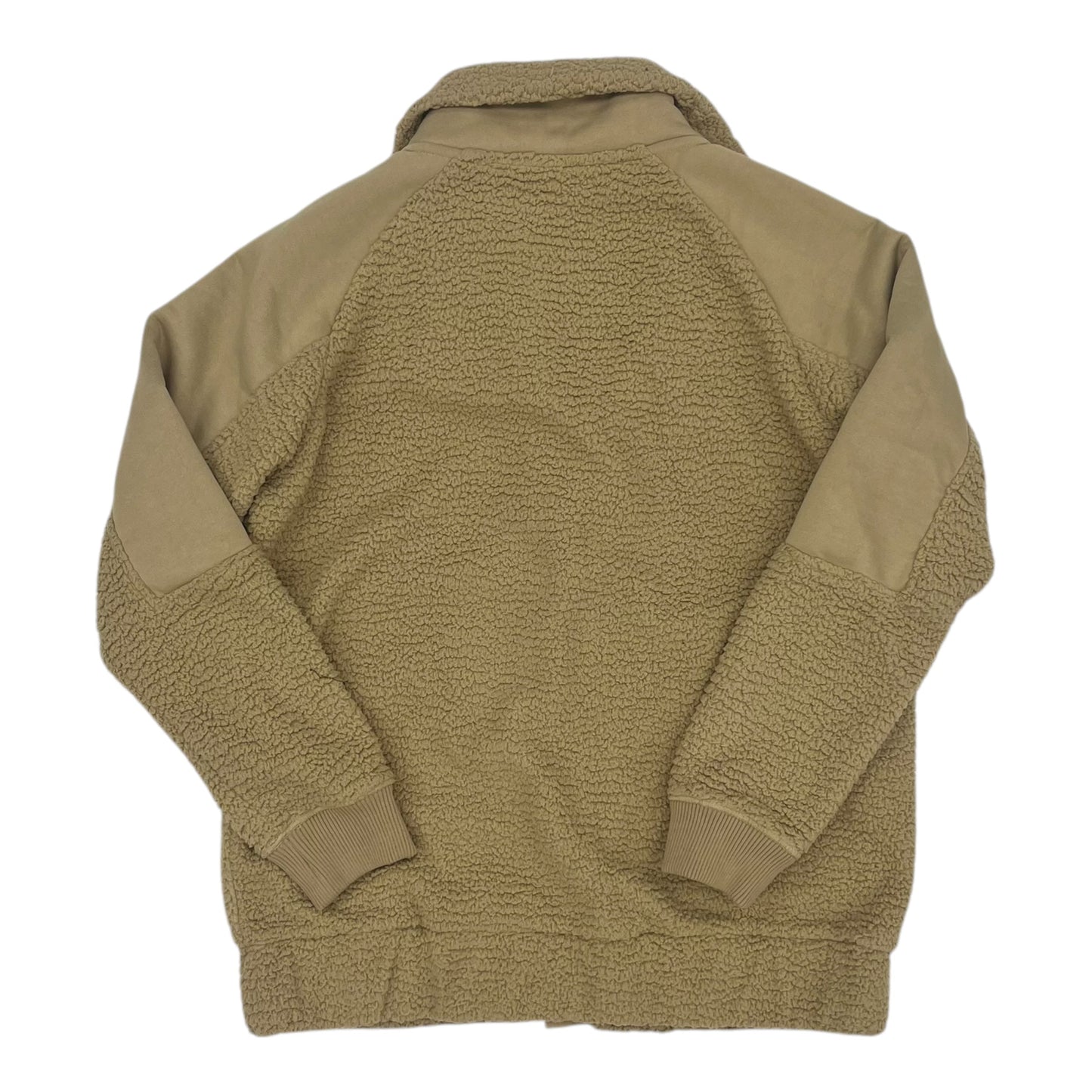 Jacket Faux Fur & Sherpa By Mono B In Tan, Size:S