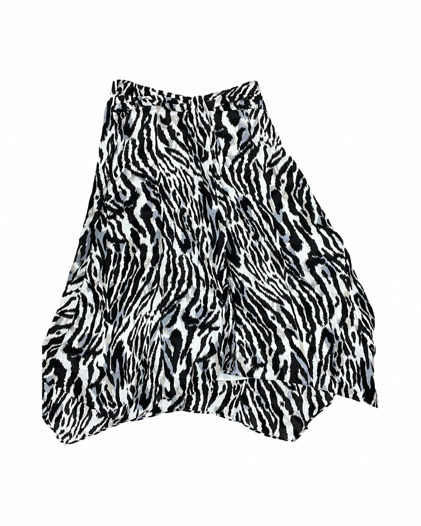 Skirt Midi By White House Black Market In Animal Print, Size:Xsp