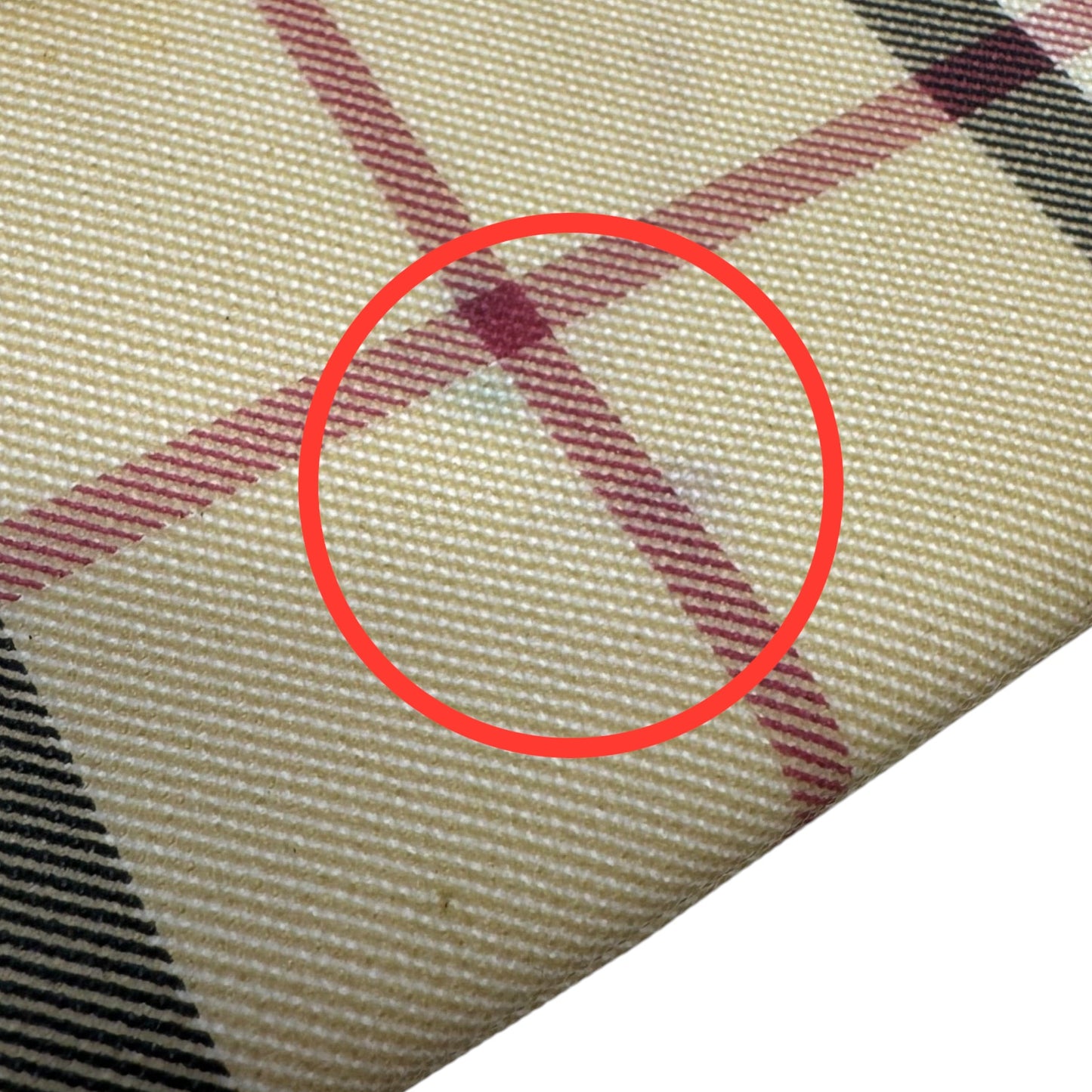 Nova Check Strap Coin Case Luxury Designer By Burberry, Size: Small